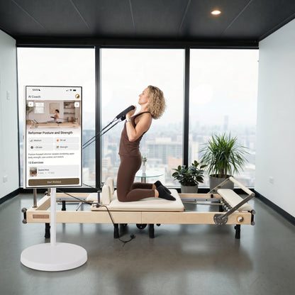 Janet Elite 2.0 Foldable Pilates Reformer | 4K Smart Screen Bundle