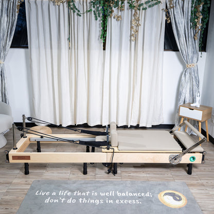 Janet Elite 2.0 Foldable Pilates Reformer | 4K Smart Screen Bundle